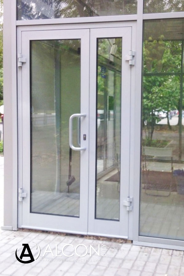 Алюминиевые входные двери в Коврове