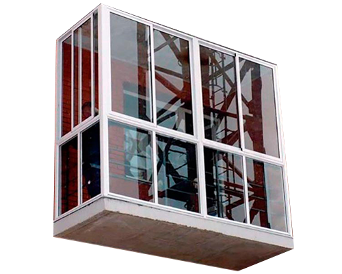 Алюминиевое остекление балконов в Коврове